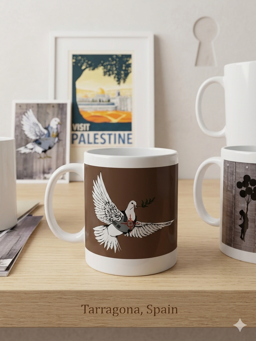 Tazas de Cerámica: Colección Arte Urbano de Banksy