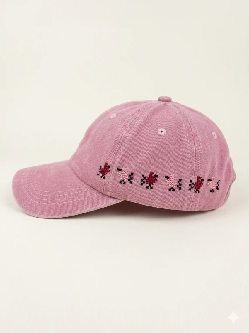 Gorra "Heritage": Estilo Urbano con Bordado Palestino