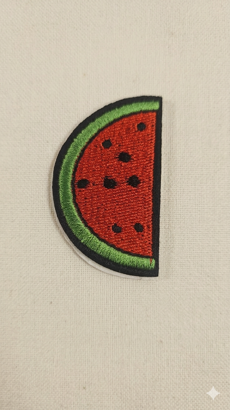 Parche Bordado Bandera de Palestina (Termoadhesivo para Ropa)