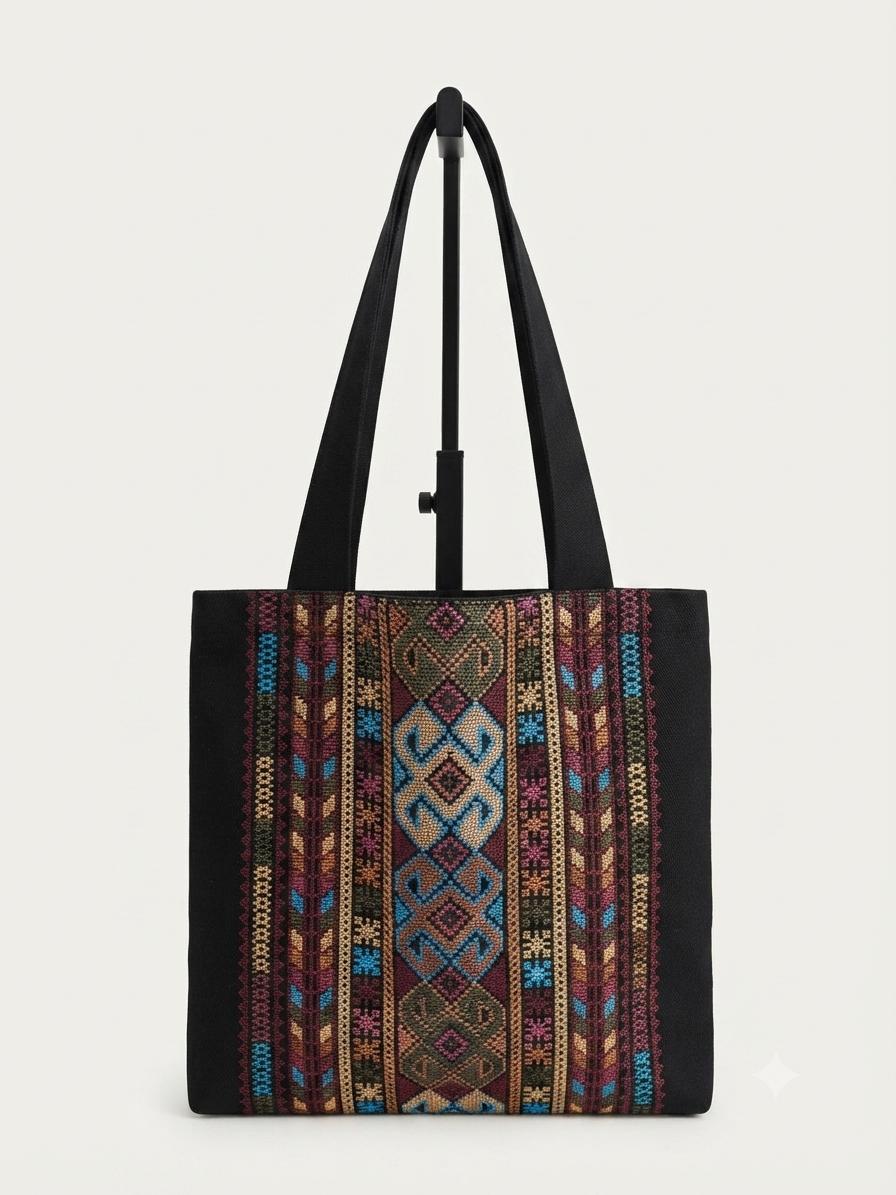 Bolso de Bordado Palestino Artesanal - Hecho a Mano