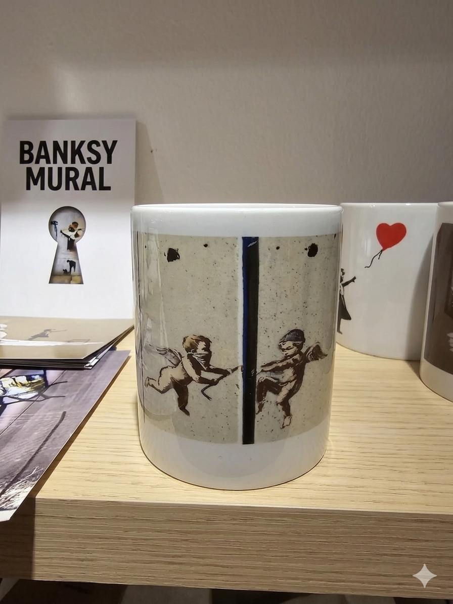 Tazas de Cerámica: Colección Arte Urbano de Banksy