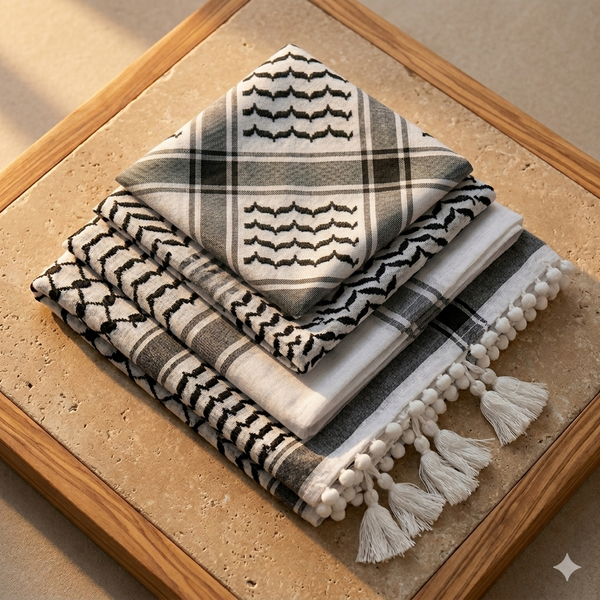 Kufiya Palestina Original - El Símbolo Eterno de Resistencia y Tradición