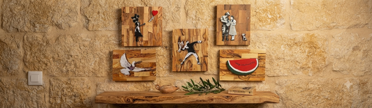 Relieves tridimensionales en madera de olivo. 🪵🎨