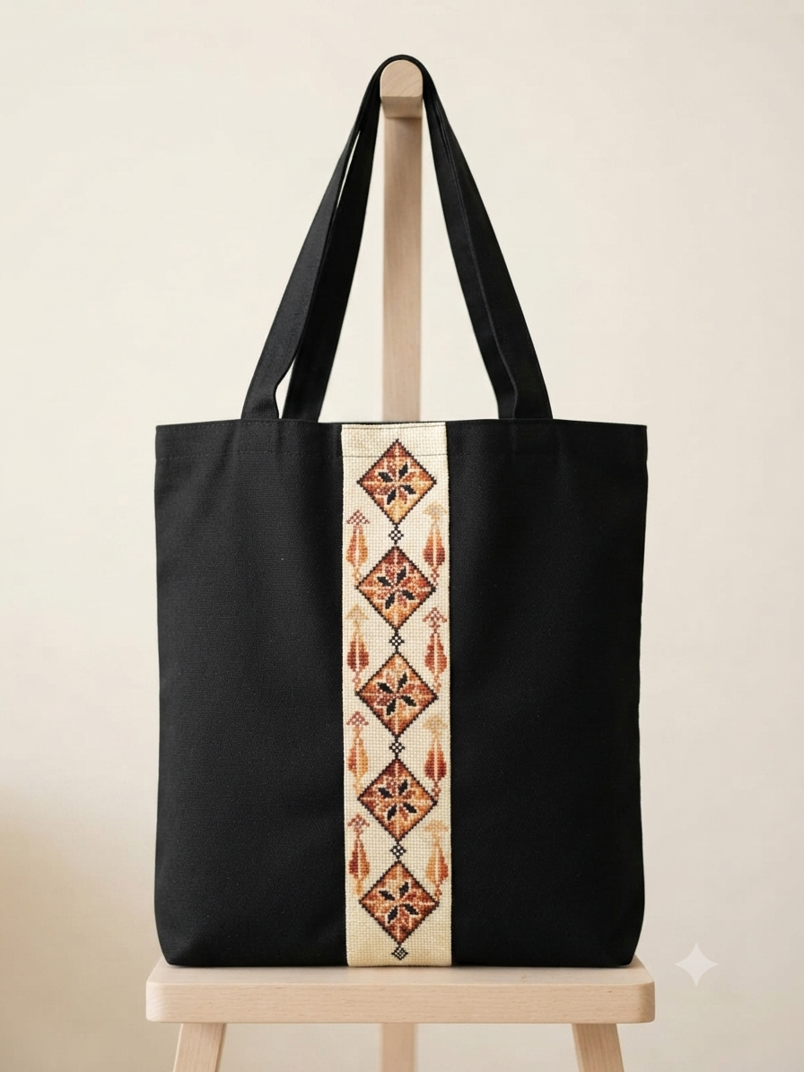 Bolso de Bordado Palestino Artesanal - Hecho a Mano
