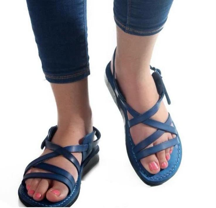 Sandals Natural Cuero